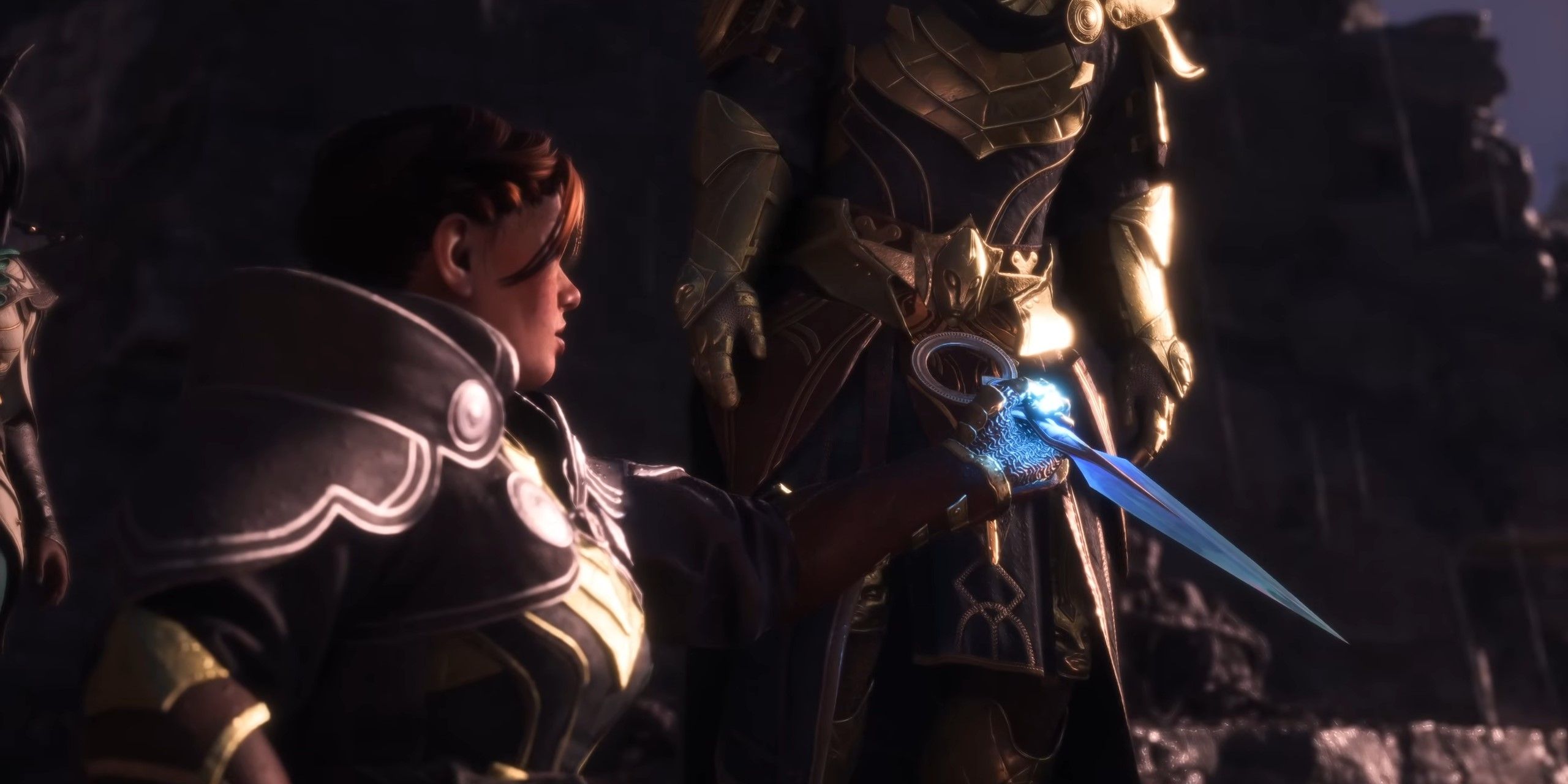 Harding with the Lyrium Dagger in Dragon Age The Veilguard