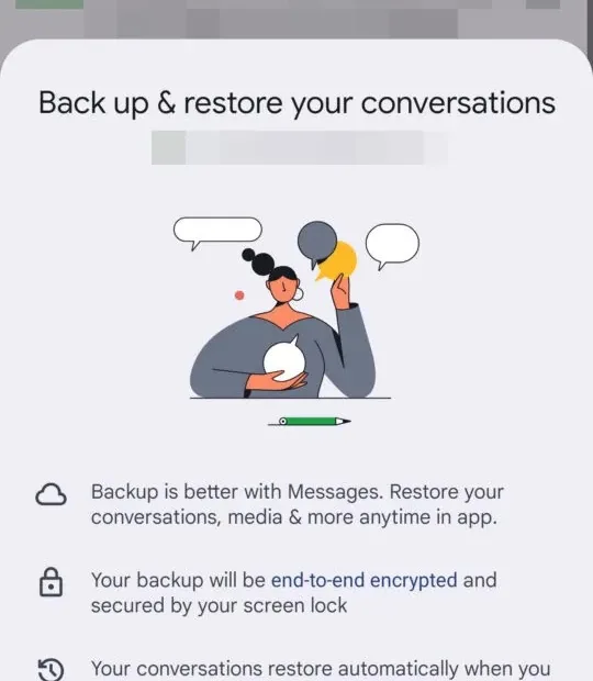 Google Messages Simplifies Text Backup And Restore Process