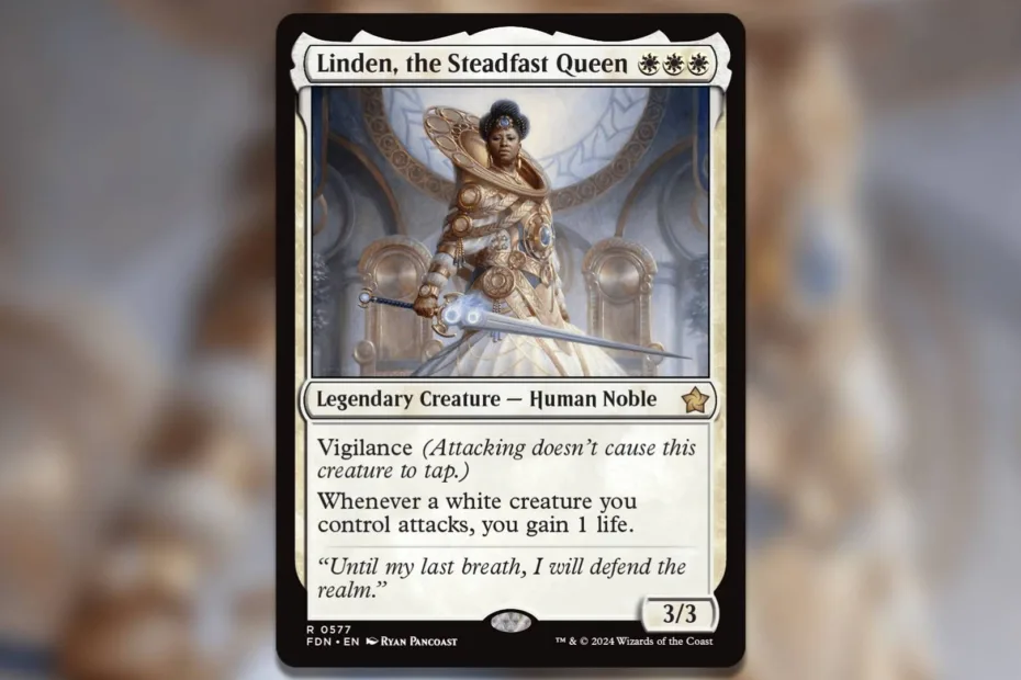 Linden: The Unyielding Queen Commander Deck Blueprint