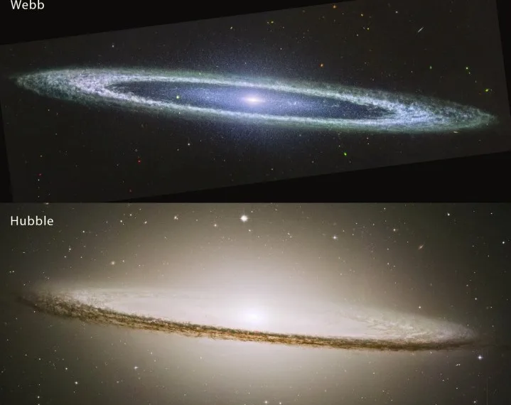 Stunning Sombrero Galaxy View Captured By James Webb