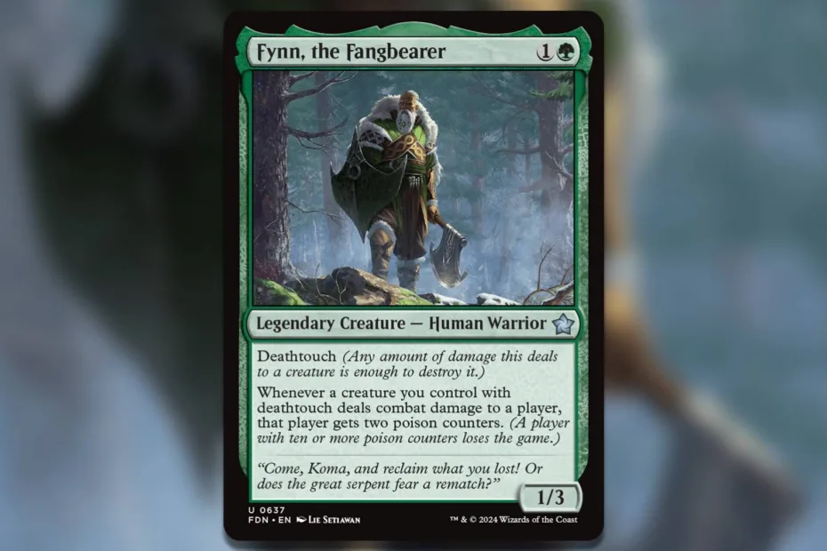 Fynn, the Fangbearer: A Strategic Commander Deck Guide