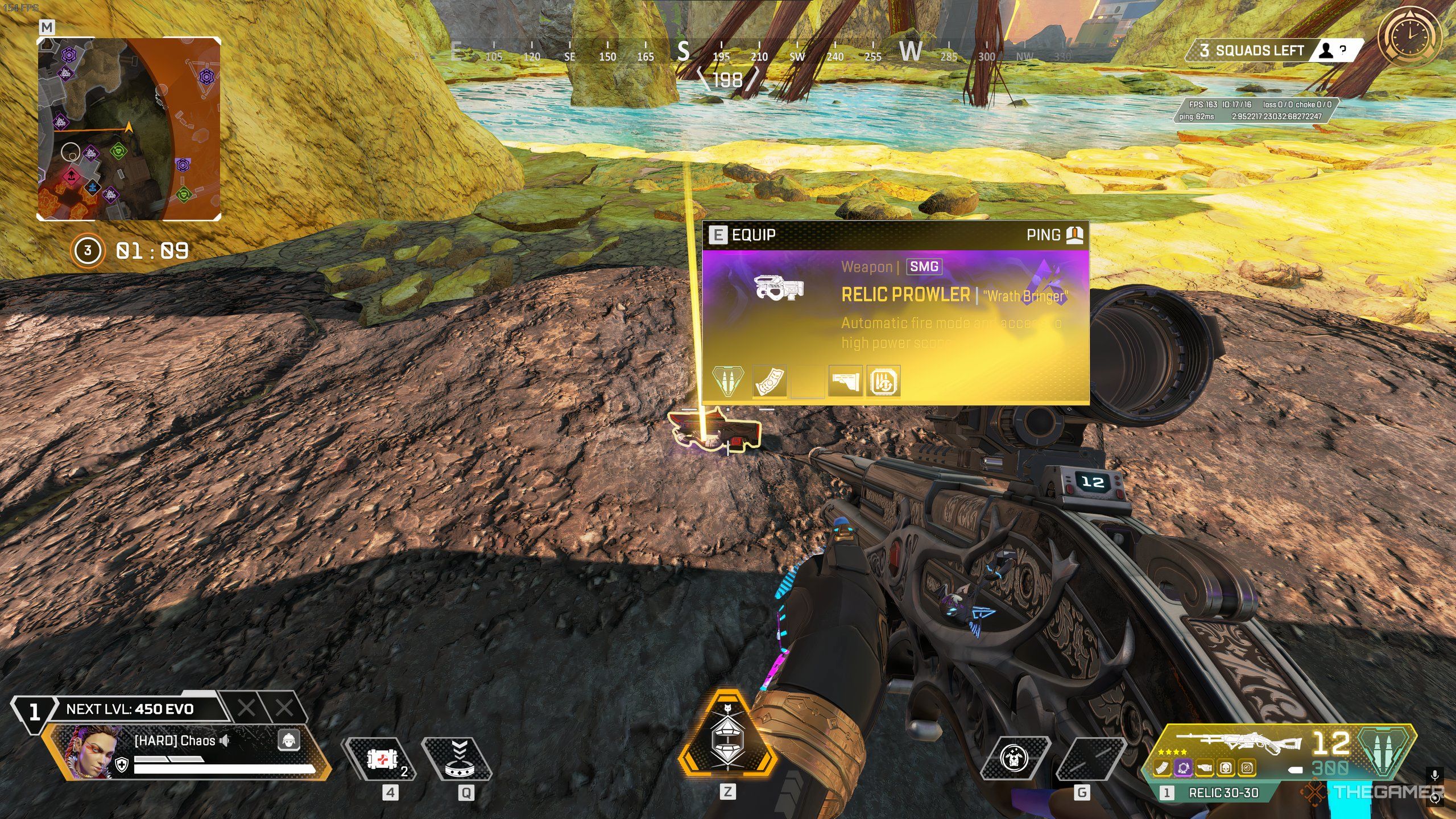 The Relic Prowler, an item found in Rift Relics in Apex Legends.