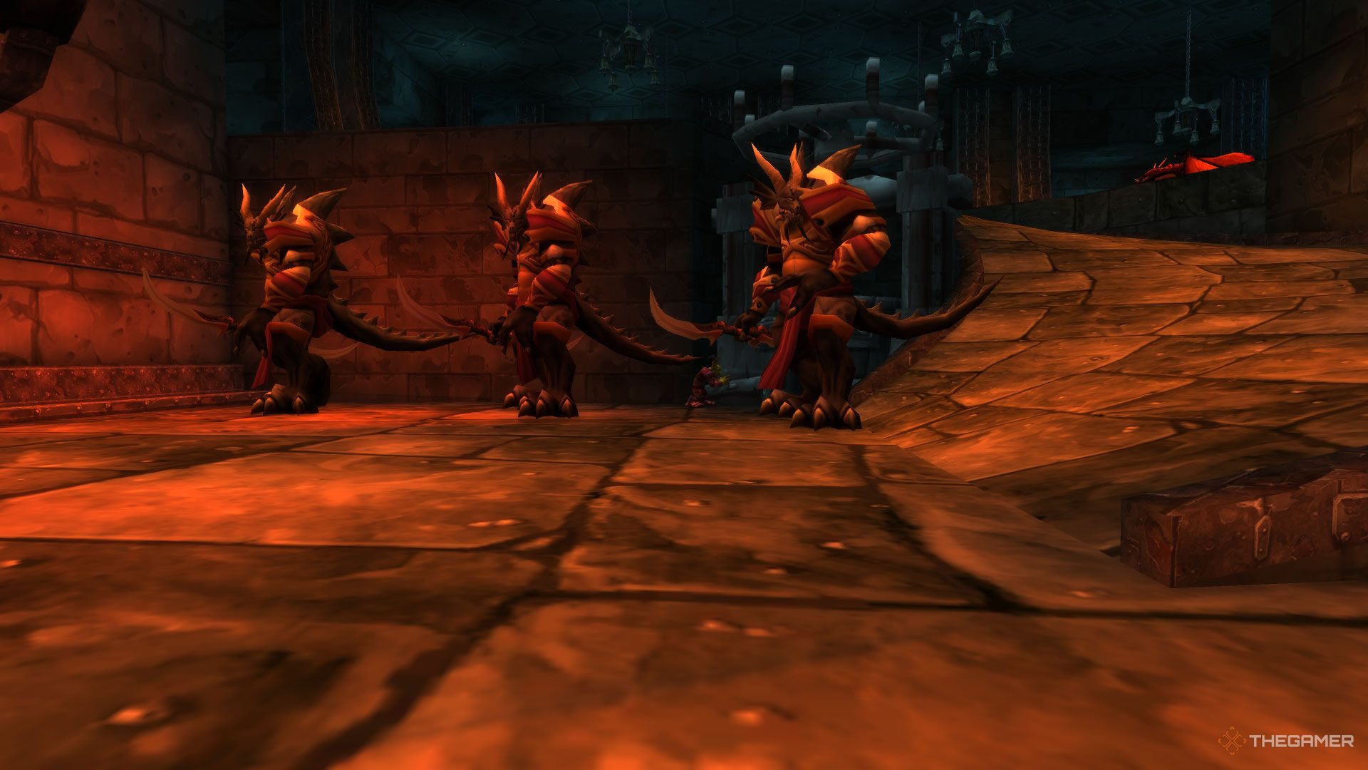 Secret boss Master Elemental Shaper Krixix in Blackwing Lair raid in World of Warcraft.