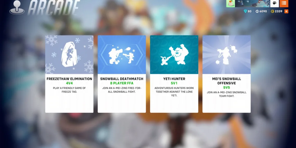 All Rewards from Overwatch 2's Winter Wonderland Event