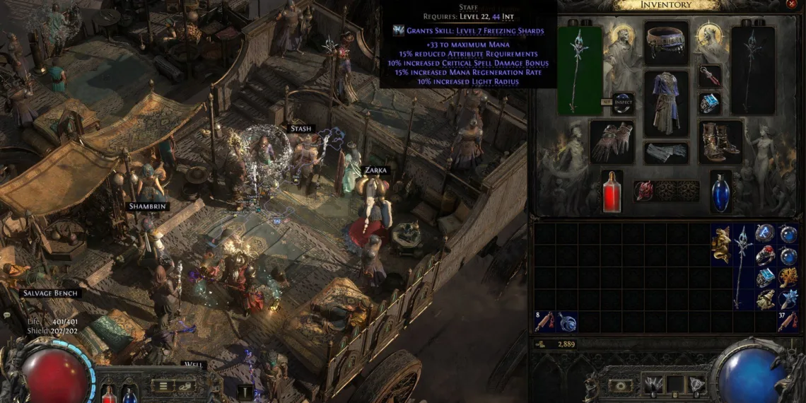 Crafting the Ultimate Sorceress in Path of Exile 2