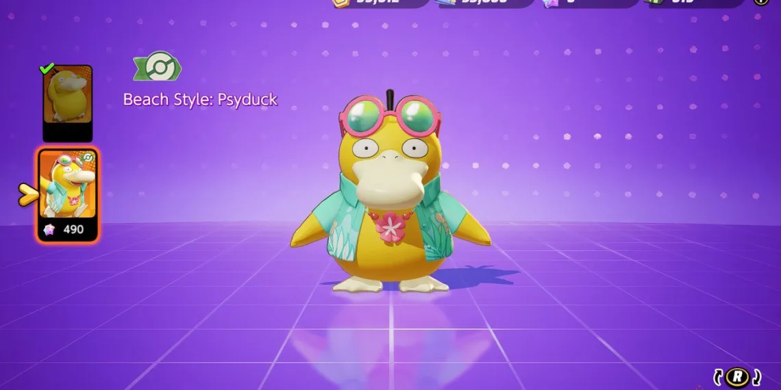 Creating the Ultimate Psyduck Build in Pokémon Unite