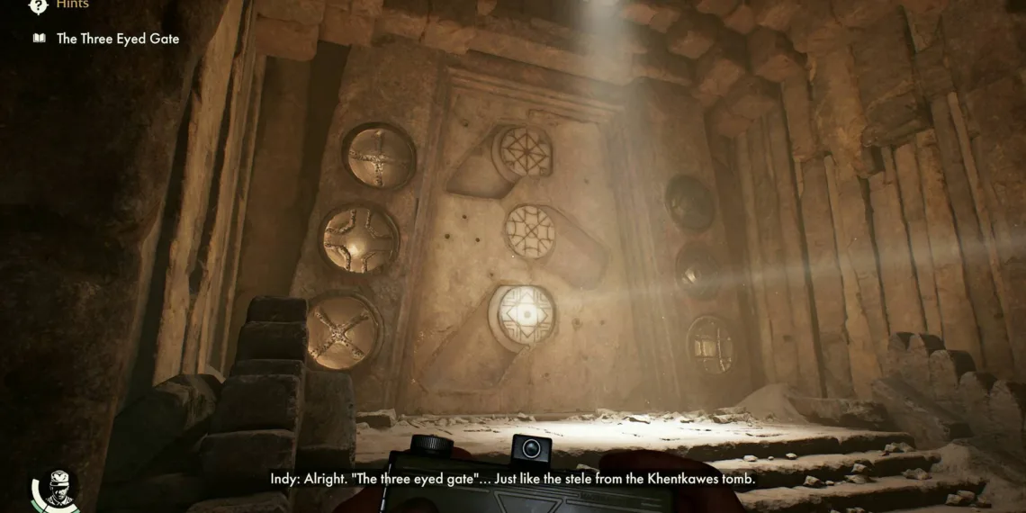 Solving the Light Chamber Puzzle in Indiana Jones