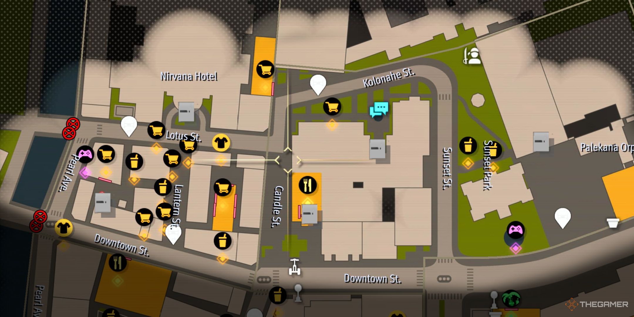 Like A Dragon Pirate Yakuza in Hawaii. Silver Container Locations. Downtown And Chinatown containers.