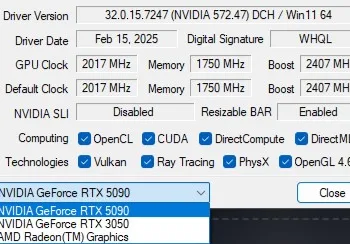 Nvidia RTX 5090 Can't Run Older Games But User Found Costly Fix