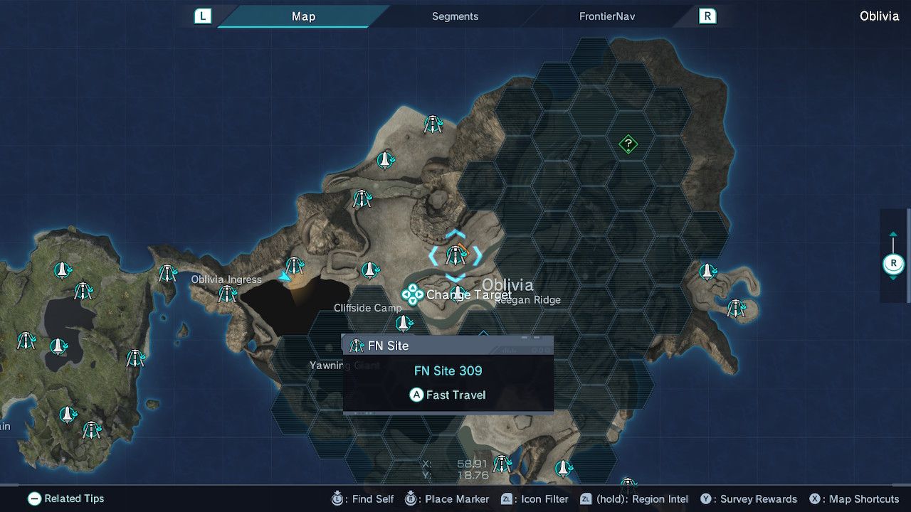 FN Site 309 in Xenoblade Chronicles X