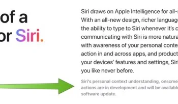 Apple Confirms Longer Wait For Key Siri Features