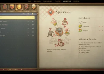 Crafting Aqua Vitalis in Kingdom Come: Deliverance 2