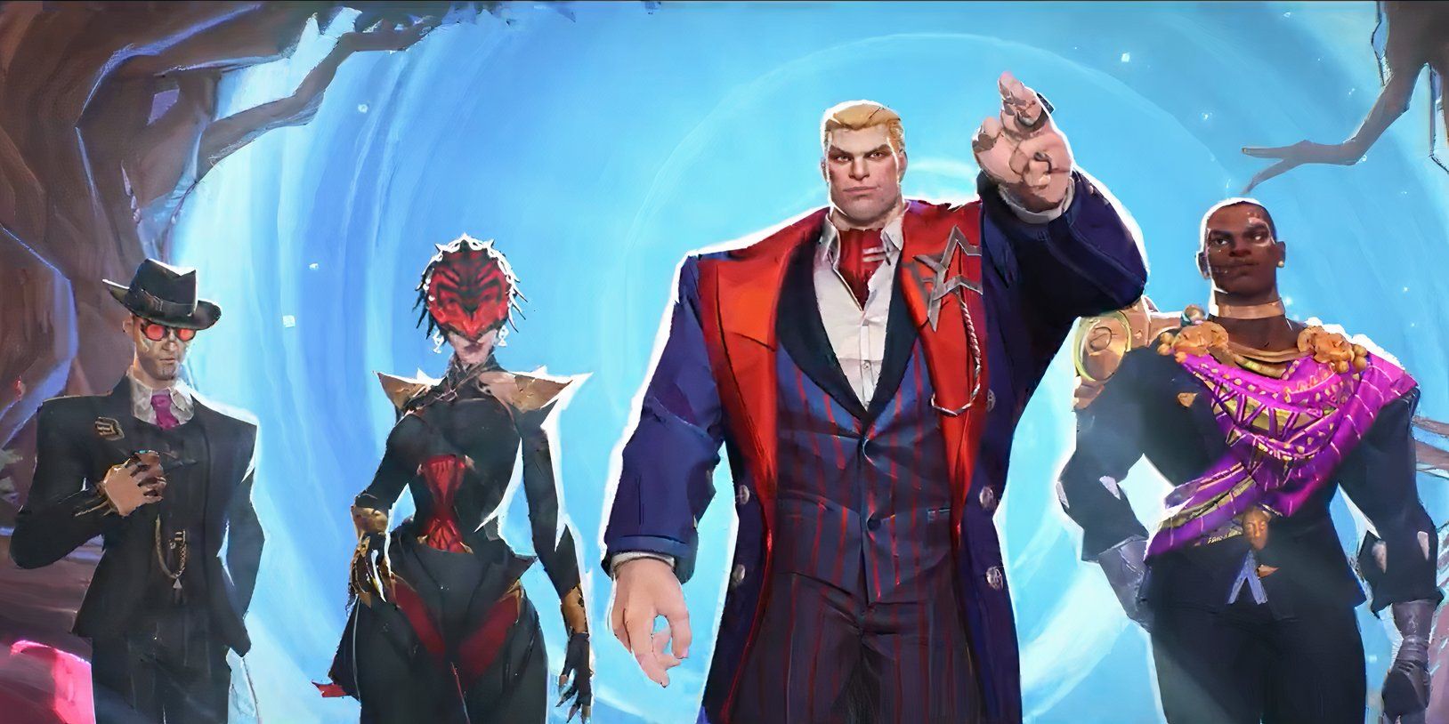Black Widow, Captain America, and Black Panther in Marvel Rivals Hellfire suits arriving in Krakoa