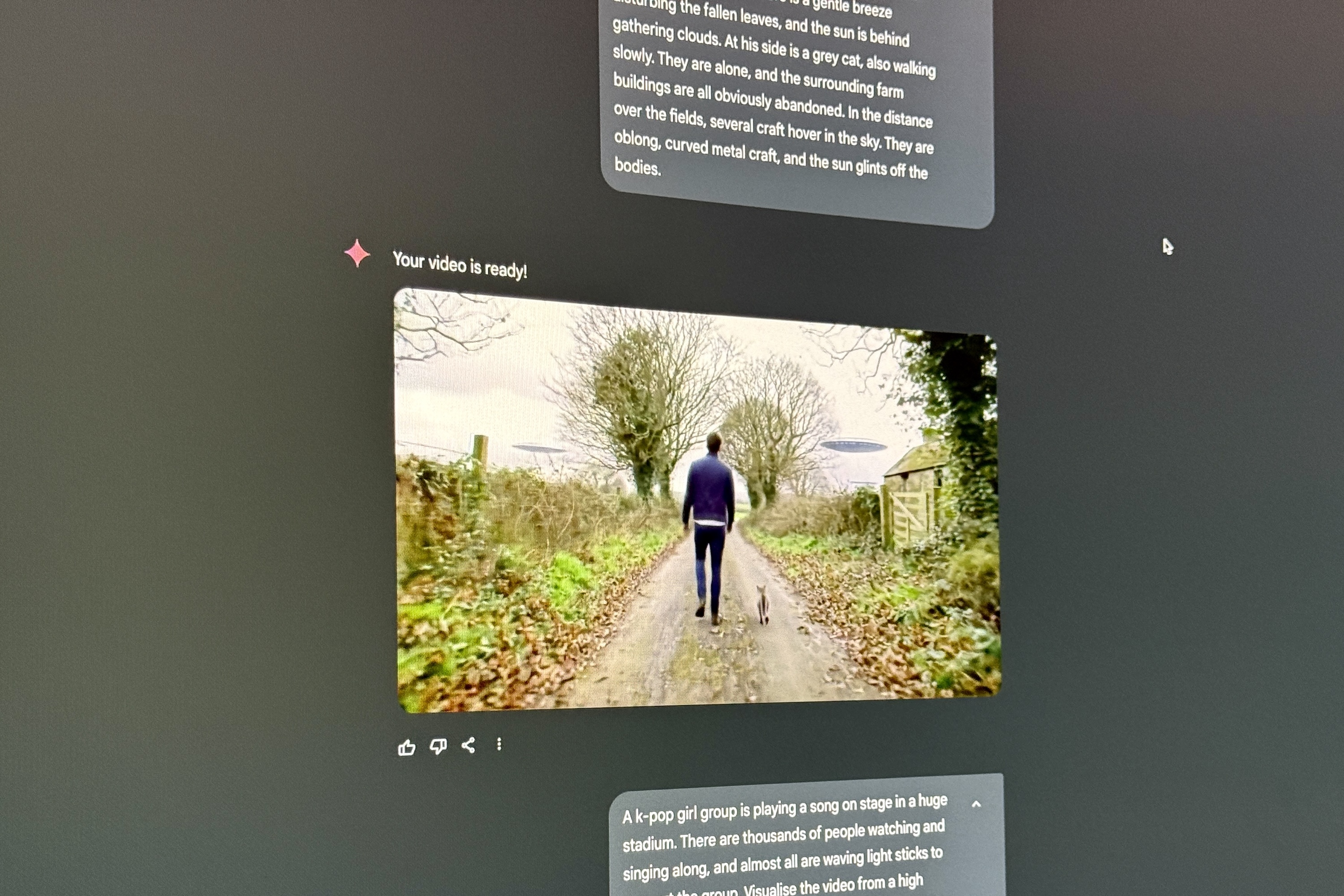 Video created using Google Gemini Advanced and Veo 2.