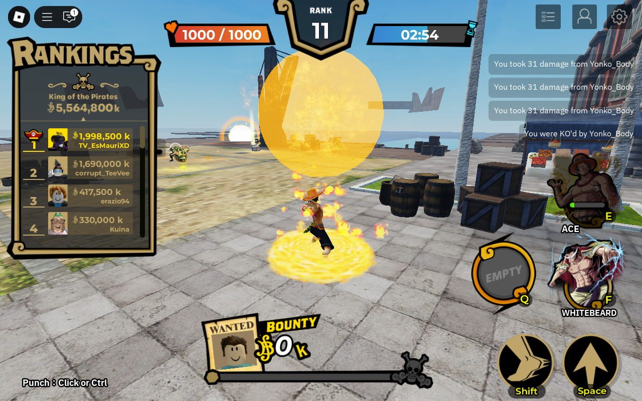 Completing the Ultimate Character Skills Tier List in Roblox: One Piece Grand Arena