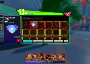 Completing Ranger Crystals in Roblox: Anime Rangers X Guide