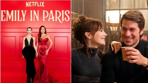 Emily kissing Gabriel in Greece: Photos leaked from Emily in Paris' final season