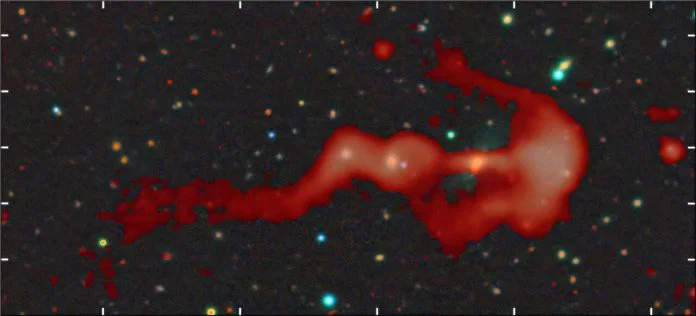 Astronomers Find 1.8M-Light-Year "Bow and Arrow" Galaxy
