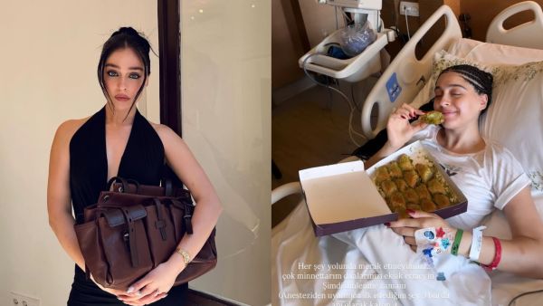 Cemre Baysel Reassures Fans Post-Surgery with Hospital Photo