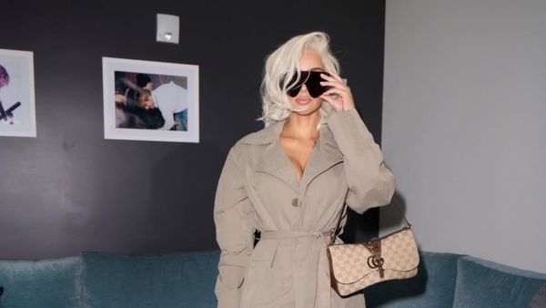 Kim Kardashian Debuts Marilyn-Inspired Bleached Blonde Look