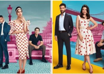 'Muhtemel Aşk' Series Accused of Copying 'Emily in Paris' Poster