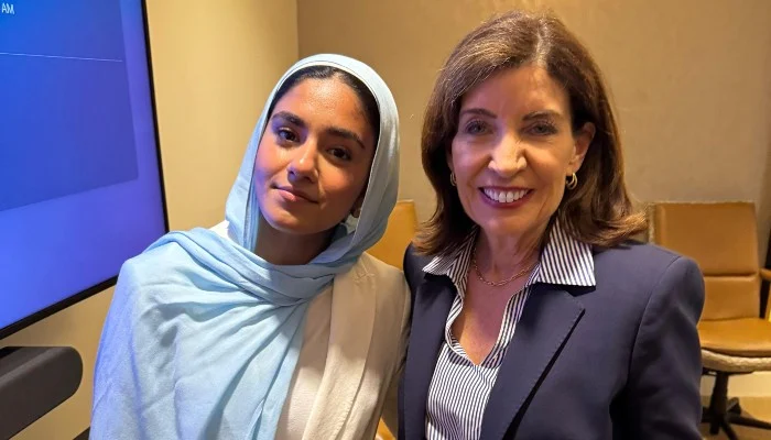 NY Governor Hochul joins private roundtable at Boston World Affairs Council