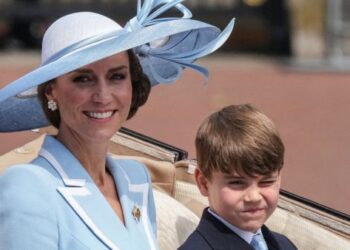 Prince Louis Steals the Spotlight as Kate Middleton Laughs at Trooping