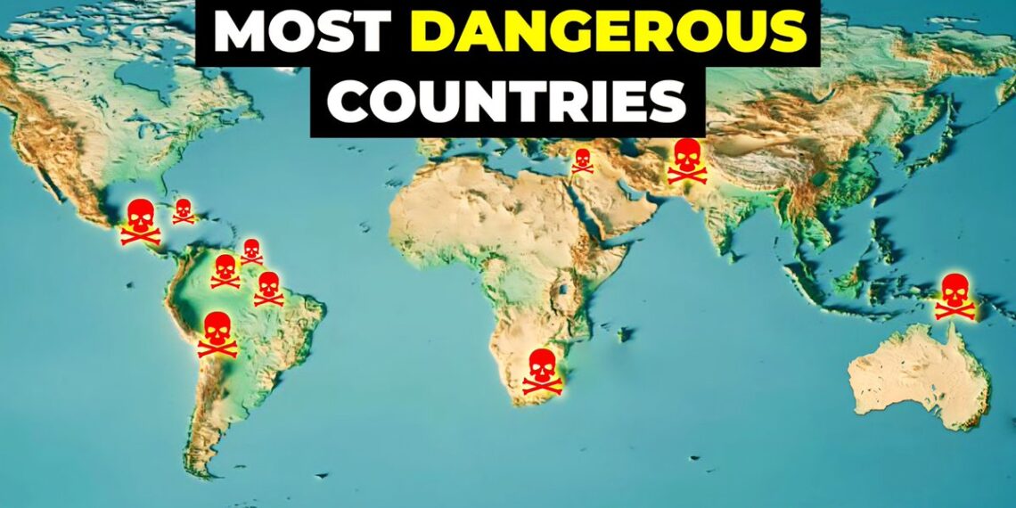 Top 40 Most Dangerous Countries in 2026

1.  Papua New Guinea
2.  Venezuela
3.