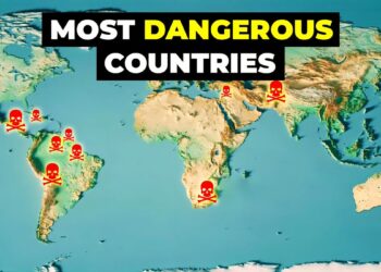 Top 40 Most Dangerous Countries in 2026

1.  Papua New Guinea
2.  Venezuela
3.
