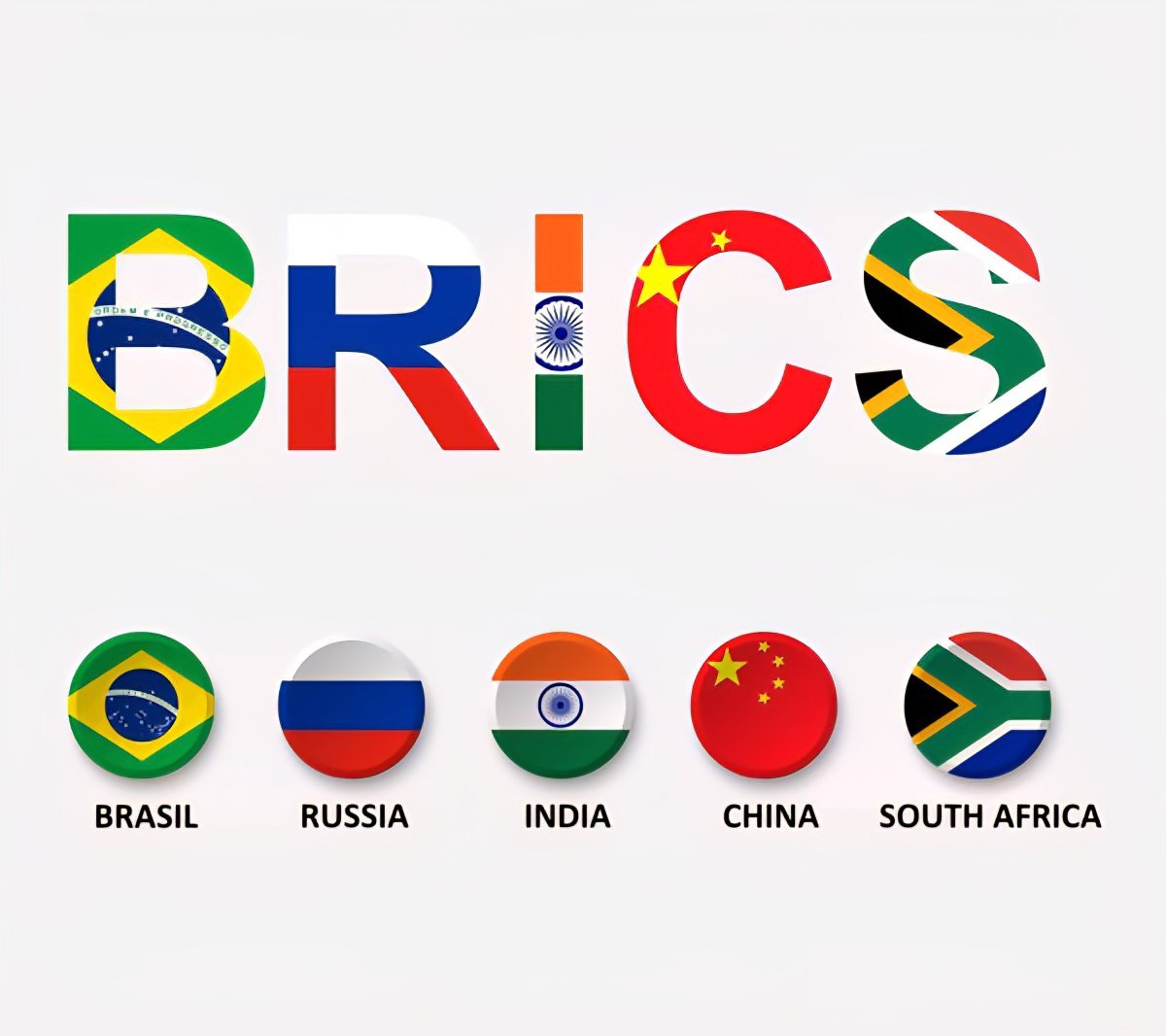 BRICS Full Members and Their GDP 

1.  Brazil – $2.64 Trillion
2.  Russia – $2.6