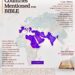 Countries Mentioned in the Bible 

 Israel
 Palestine
 Greece
 Türkiye
 Armenia