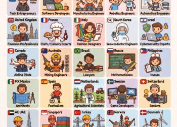 The Strongest Profession in Selected Countries 

 United States - Tech Entrepren
