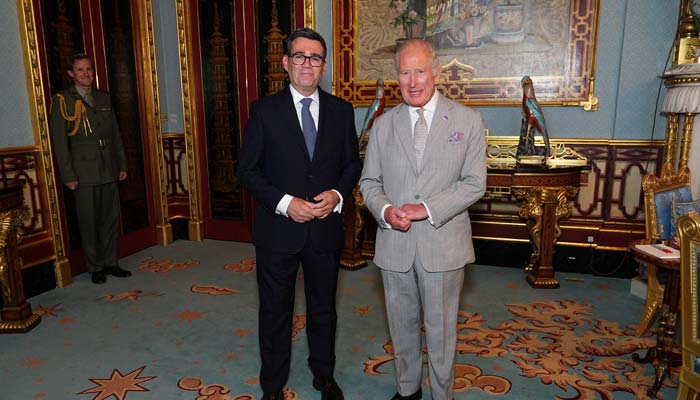 Andy Burnham appointed UK Prime Minister after meeting King Charles