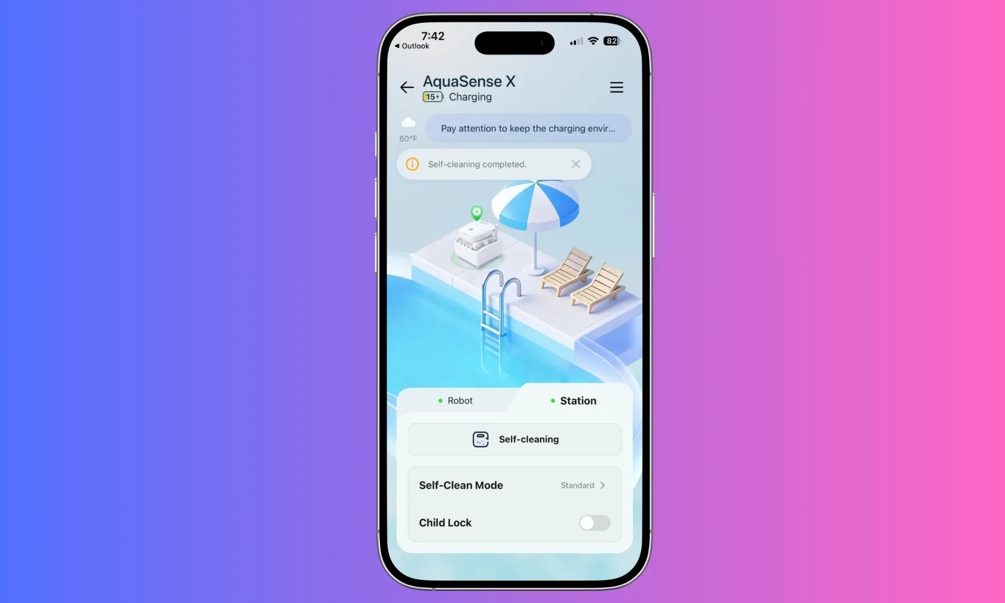 AquaSense X App Interface