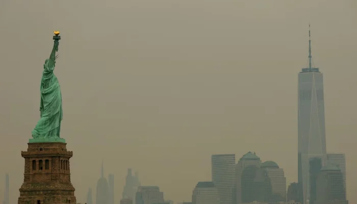 Canada wildfire smoke shrouds US Midwest and Northeast with dangerous air