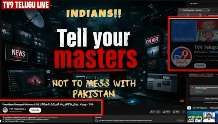 Indian News Channels 'Hacked' During President's Address