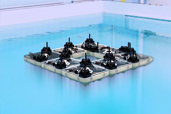 MIT's Micro-robot Boats Build Floating Bridges and Platforms