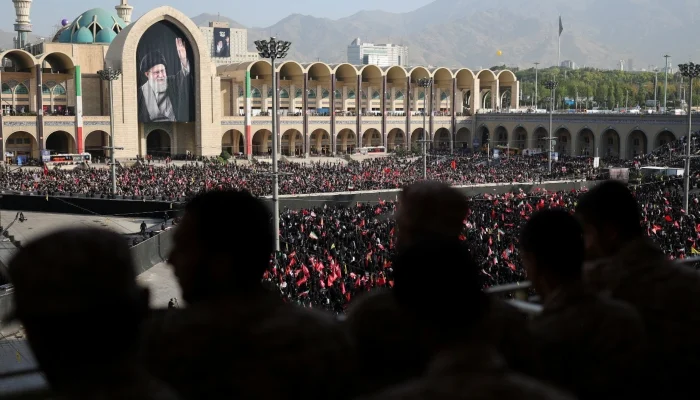 Massive Crowds Gather for Khamenei Funeral in Iran
