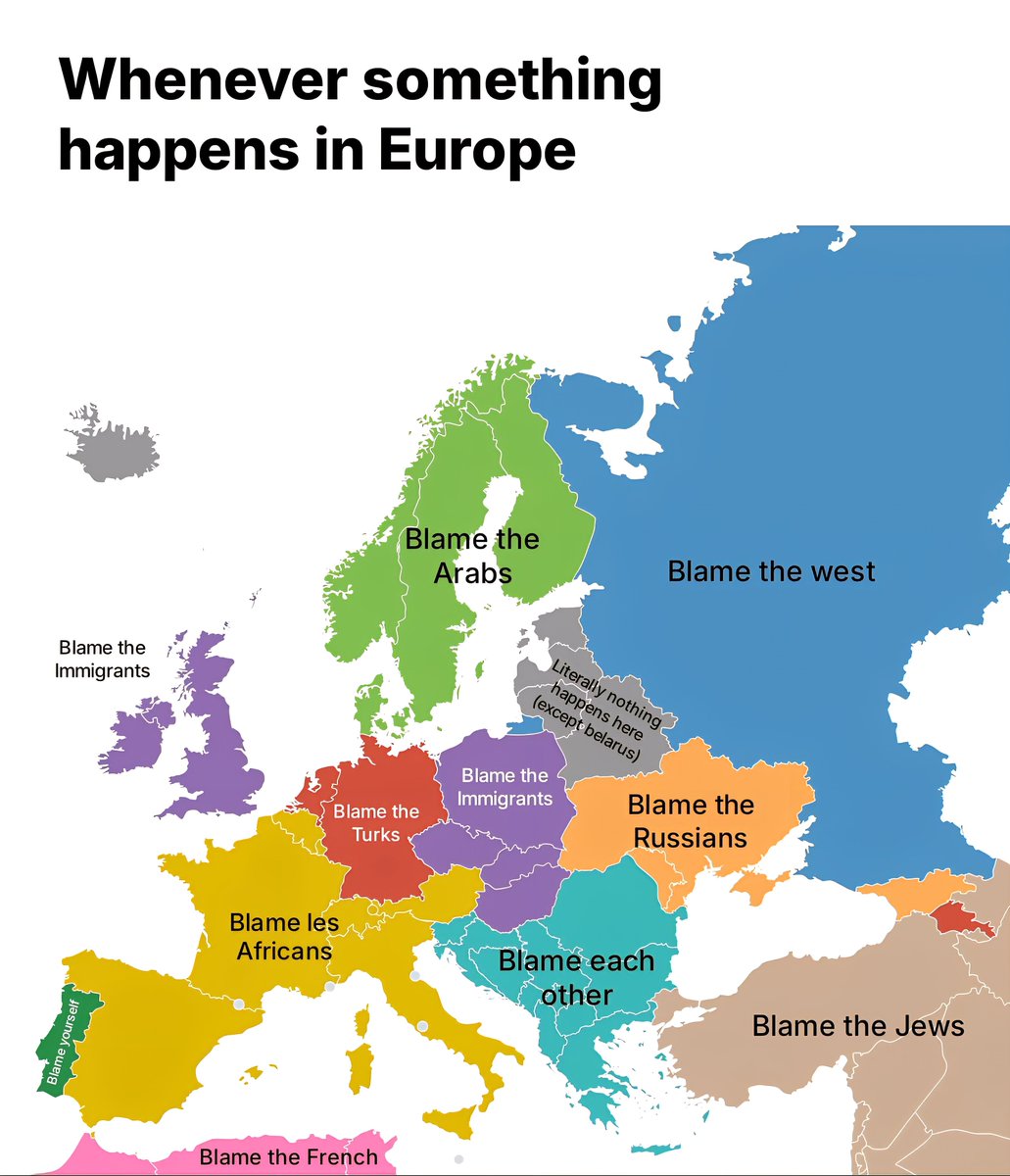 Fun Map: Whenever Something Happens in Europe