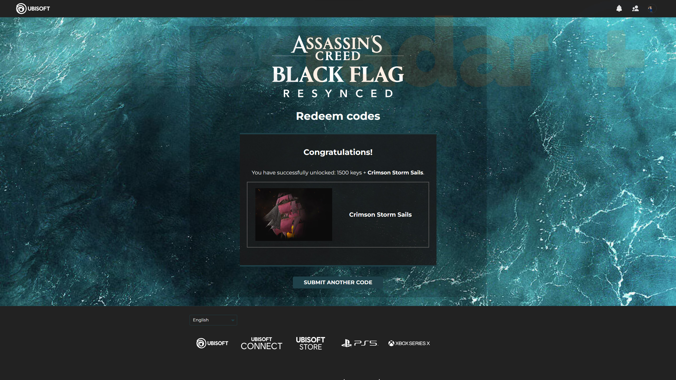 Resynced Codes for the All-Black Flag
