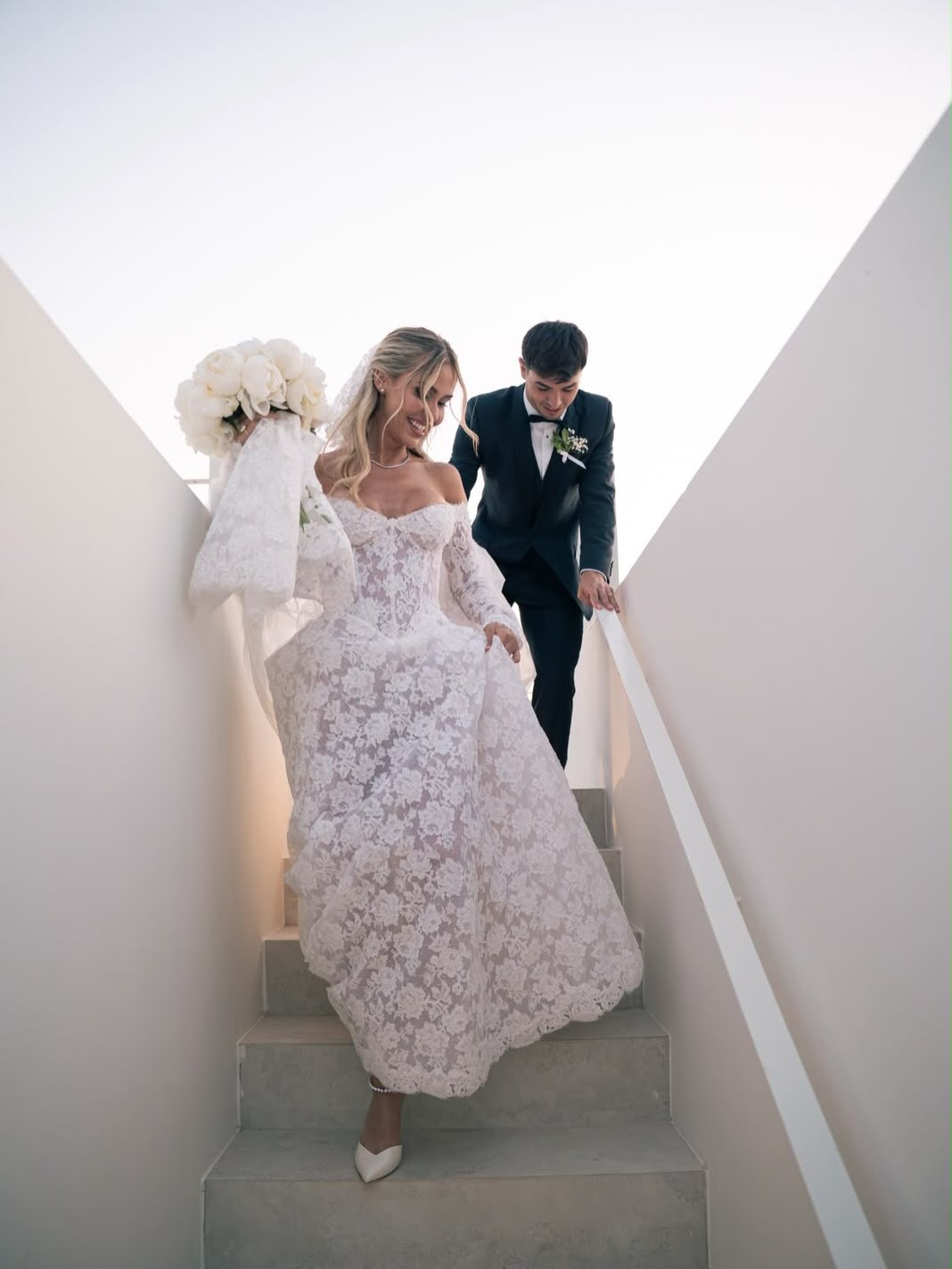 Luz Méndez and her husband, Brahim Diaz