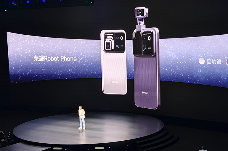 Honor Launches First AI-Controlled Robot Phone with Smart Hardware