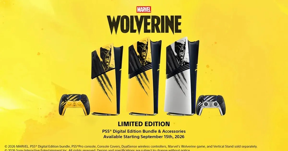 Stunning Wolverine Accessories for PlayStation 5 & PS5 Pro