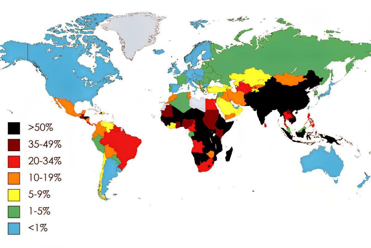 Image of children in a developing country