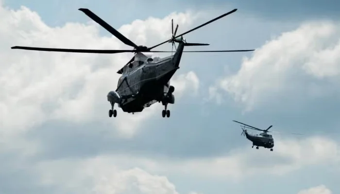 Trump’s Helicopter Investigated Over Near Miss with Jet