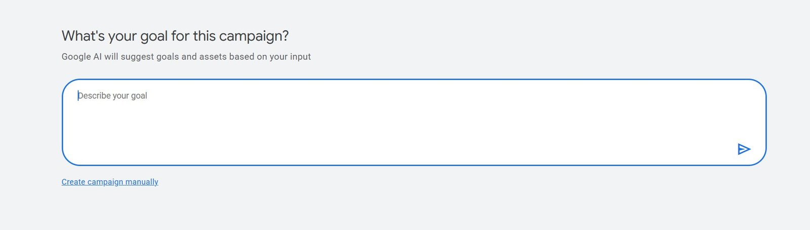 اختبار إعلانات جوجل باستخدام ذكاء جوجل للأهداف والأصول