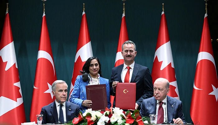 كندا وتركيا يوقعان شراكة استراتيجية في إطار تقليل الاعتماد على أمريكا