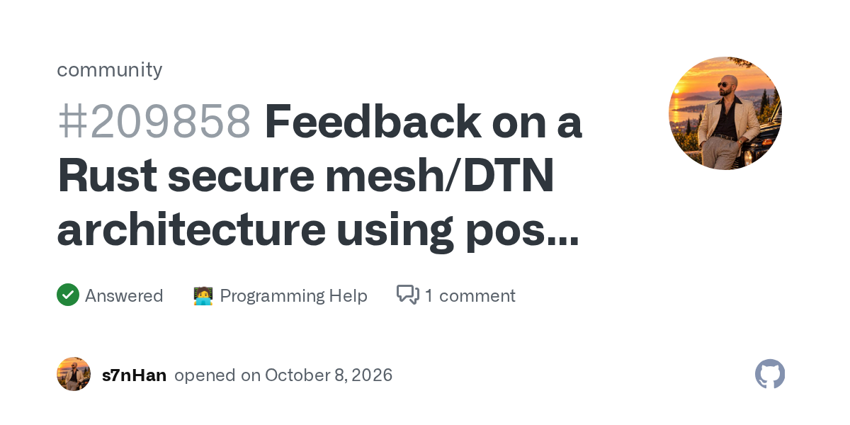 كيفية تطوير نظام اتصال نصي آمن باستخدام GitHub وRust في بيئات غير مستقرة