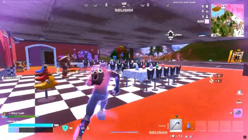 وضع الإله في خزائن فورتنايت بعد انتشار خطأ الاستخدام غير المحدود